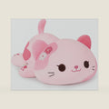 Onsoyours Original Sakura Cat Plush Cute Kitten Stuffed Animal Soft Little Pink Kawaii Kitty Plush Toy Gift for Kids & Adults (Sakura Cat, 9")