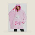 Women Blanket Hoodie with Attached Plush Loungewear - Gifts for Her