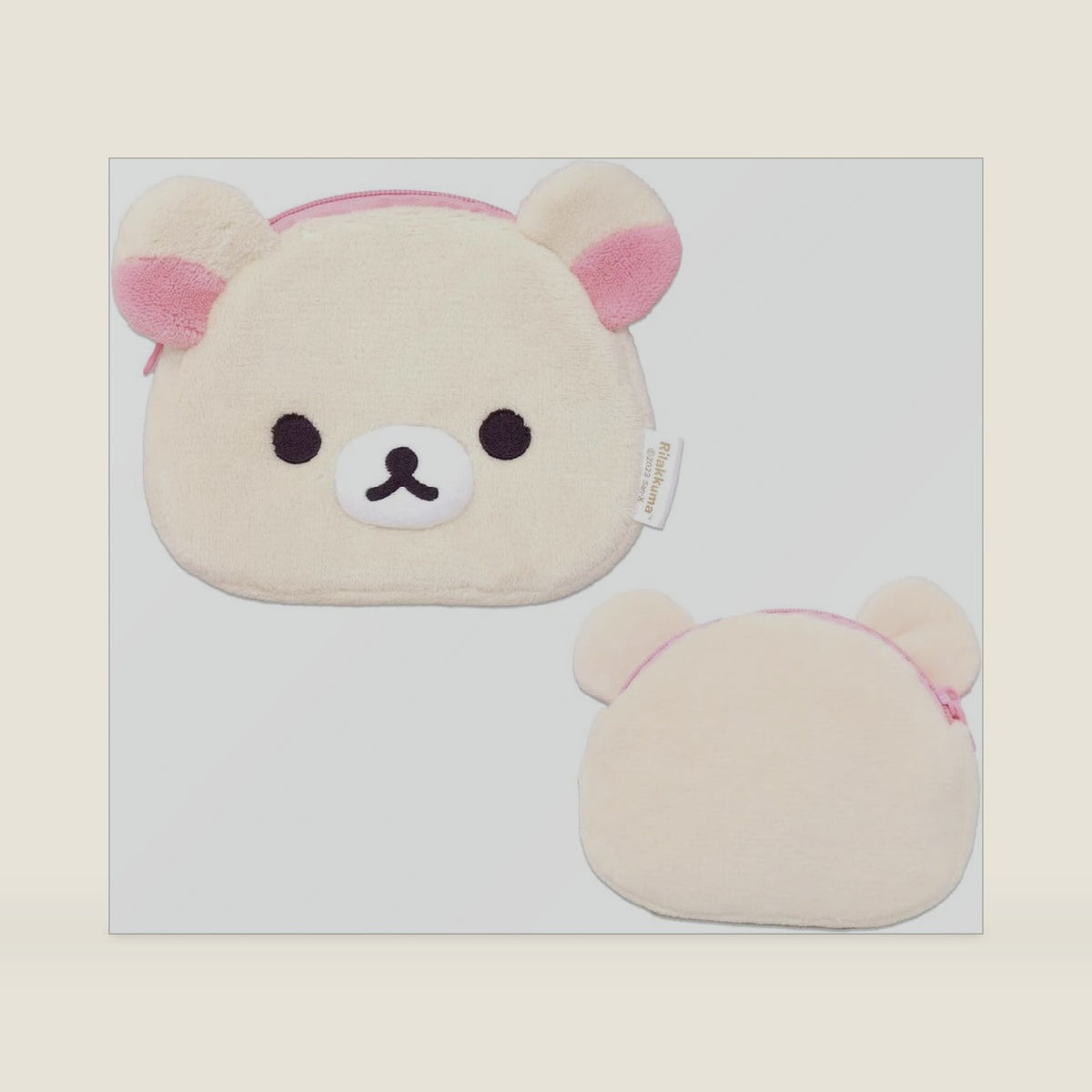 Naito Design Laboratory Rilakkuma 44142 Mofumofu Pouch Korilakkuma