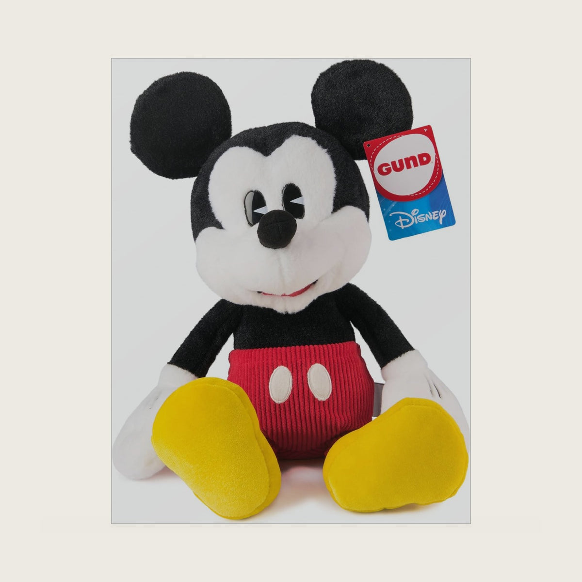 Official Mickey Mouse 14-Inch Deluxe Plush Toy for Ages 1+