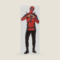 Spirit Halloween Deadpool Costume Kit | Long-Sleeve Deadpool Shirt for Adults | Officially Licensed | Marvel