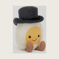 Amuseables Boiled Egg Groom Stuffed Toy, 5.5 inches - Food Plush - Fun Wedding & Engagement Gift