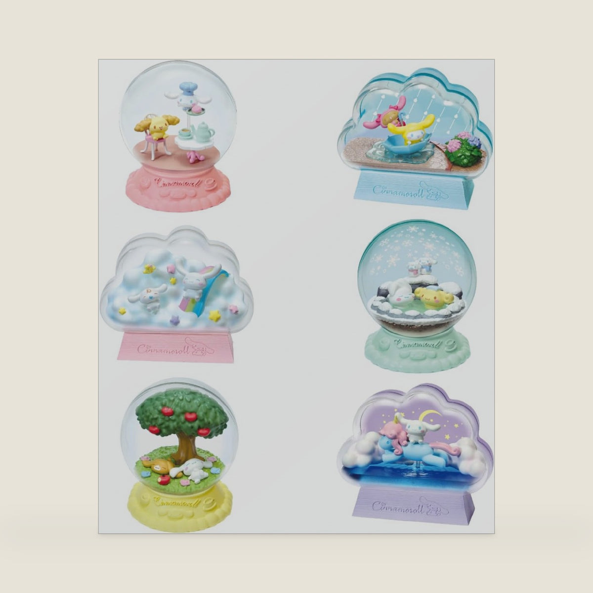 Cinnamoroll Terrarium Collection Fluffy Happy Days Blind Box Series