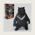 ZTATU Black Bear Stress Balls for Adults (1PCS) Squishy Toys for Kids Sensory Balls, Sensory Toys for Kids 5-7, Stress Relief Party Favors Animal Toys Stress Ball, Easter Basket Stuffers