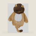 Infant Boy Girl Halloween Animal Costume Newborn Baby Flannel Hooded Rompers Fall Winter Long Sleeve Fleece Bodysuit