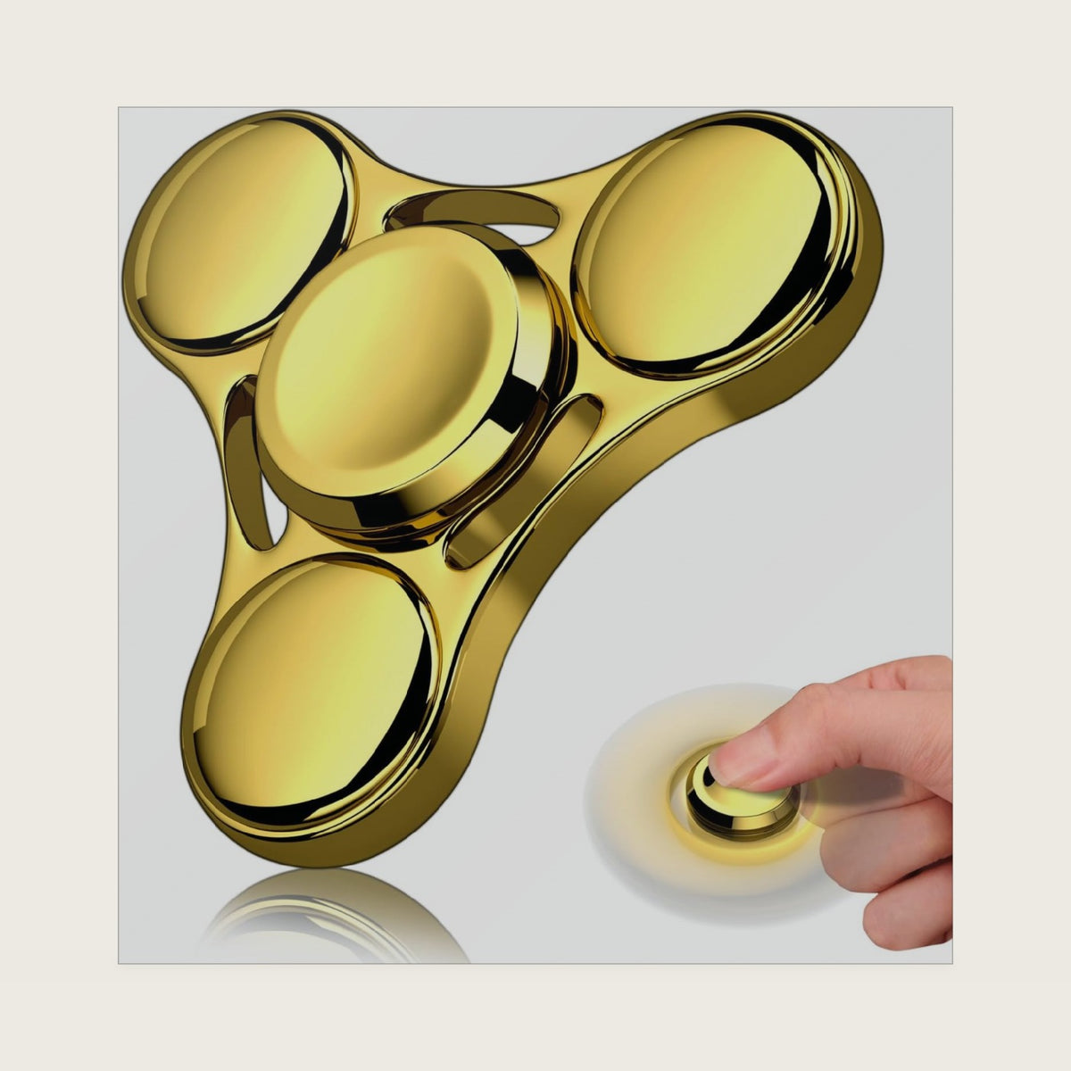 Fidget Spinners Toy, 2-5 Min Spins Time Metal Fidget Spinner