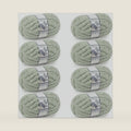 Cozyful Chunky Yarn for Hand Knitting - #10 Chunky Chenille Yarn, Jumbo Big Thick Chunky Yarns for Crocheting, Super Bulky Chunky Knit Blanket Yarns, 8 Skein (22 yds 8 oz Each Skein), Sage Green