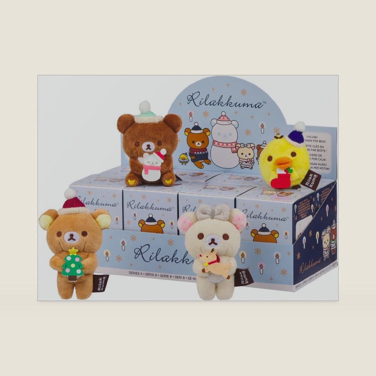 San-X Original Rilakkuma Holiday Series Blind Box - 8pcs
