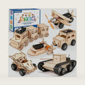 STEM Kits for Kids Age 8-12, 6-in-1 Model Car Kits, STEM Building Toys
