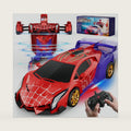 Spider Transform RC Cars Toys with Eye & Underbody Lights, 2.4GHz Remote Control Car One-Button Deformation, Fast 360°Rotation Robot Toys Birthday Gifts for 3 4 5 6 7 8 9 10 Year Old Boys Age 4-7 8-12
