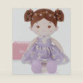 LeyaDoll Soft Plush Baby Doll 16'', First Rag Doll for 1 Year Old Girl Gift