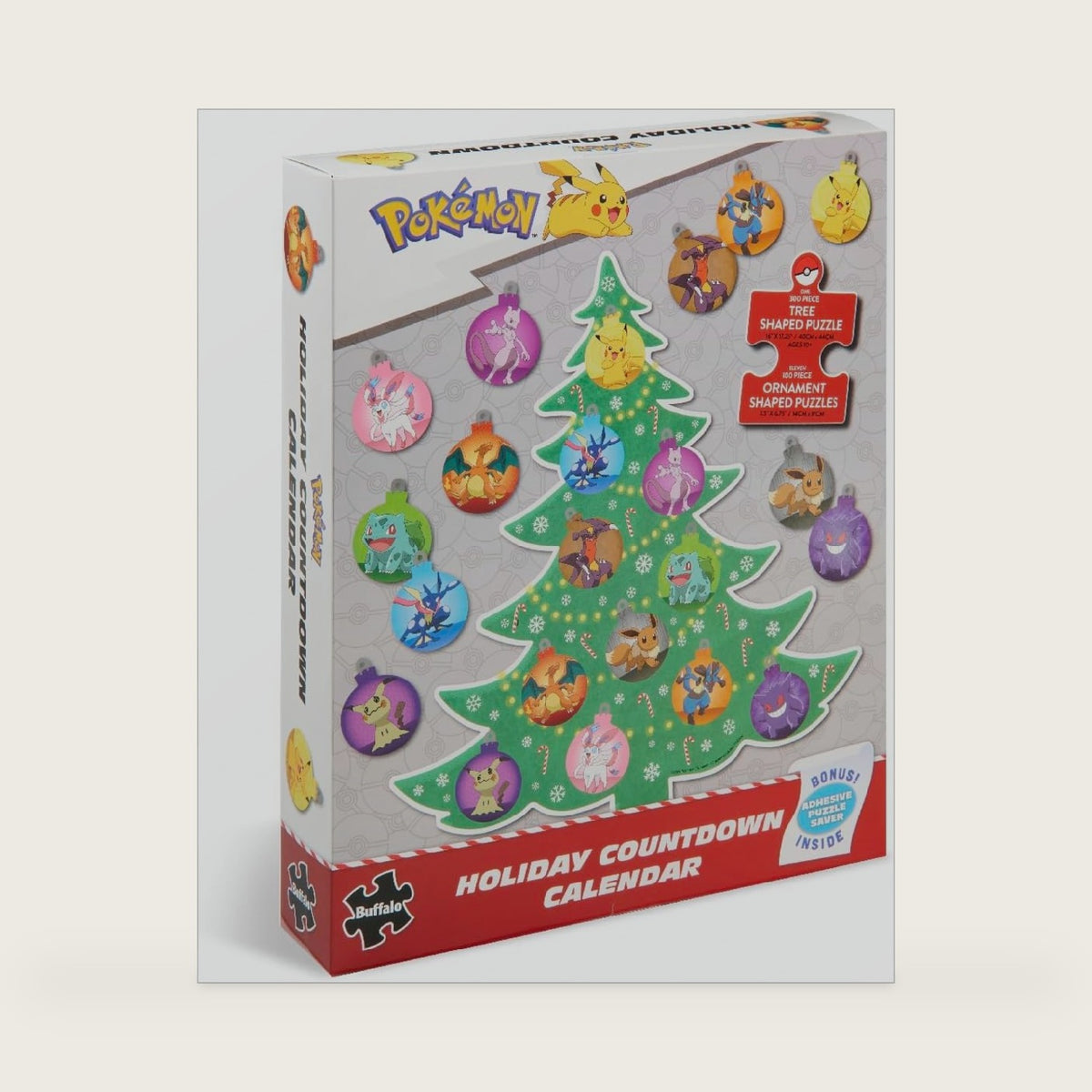 Ceaco - Pokémon 12 Day Advent Calendar - 12 Mini Puzzles for Ages 10+