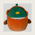 Kellytoy Squishmallow Official Collectible Plush Halloween Squad Squishy Soft Animals (Avery Duck in Pumpkin Costume, 16 Inch)