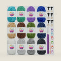 12 Pack Rainbow Velvet Chenille Yarn for Crocheting,Multicolor Fluffy Velvet Plush Yarn Thick Soft Chunky Chenille Yarn Baby Blanket Yarn for Crocheting Knitting Beginners（Multicolor 03）