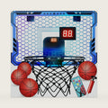 ropoda Indoor Basketball Hoop with Scoreboard & 7 LED Lighting, Mini Hoop