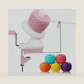Olikraft Manual Yarn Ball Winder (Coral Pink)