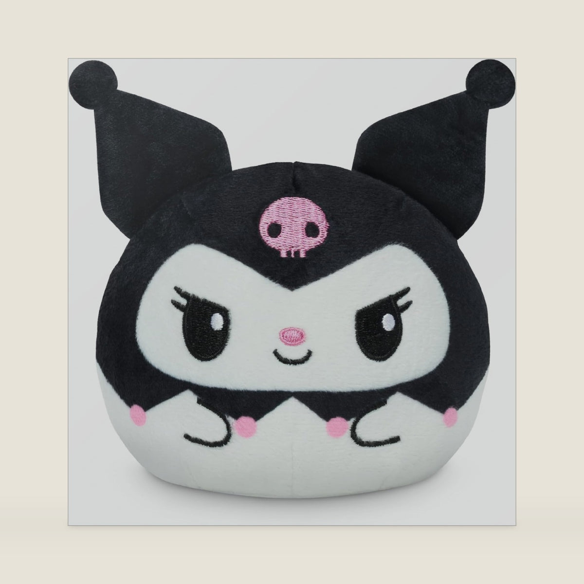 TeeTurtle Reversible Kuromi and My Melody 4 Inch Flip Plushie