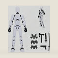 Dummy Robot 13 Action Figure, Titan 13 Action Figure Set, Multi-Jointed
