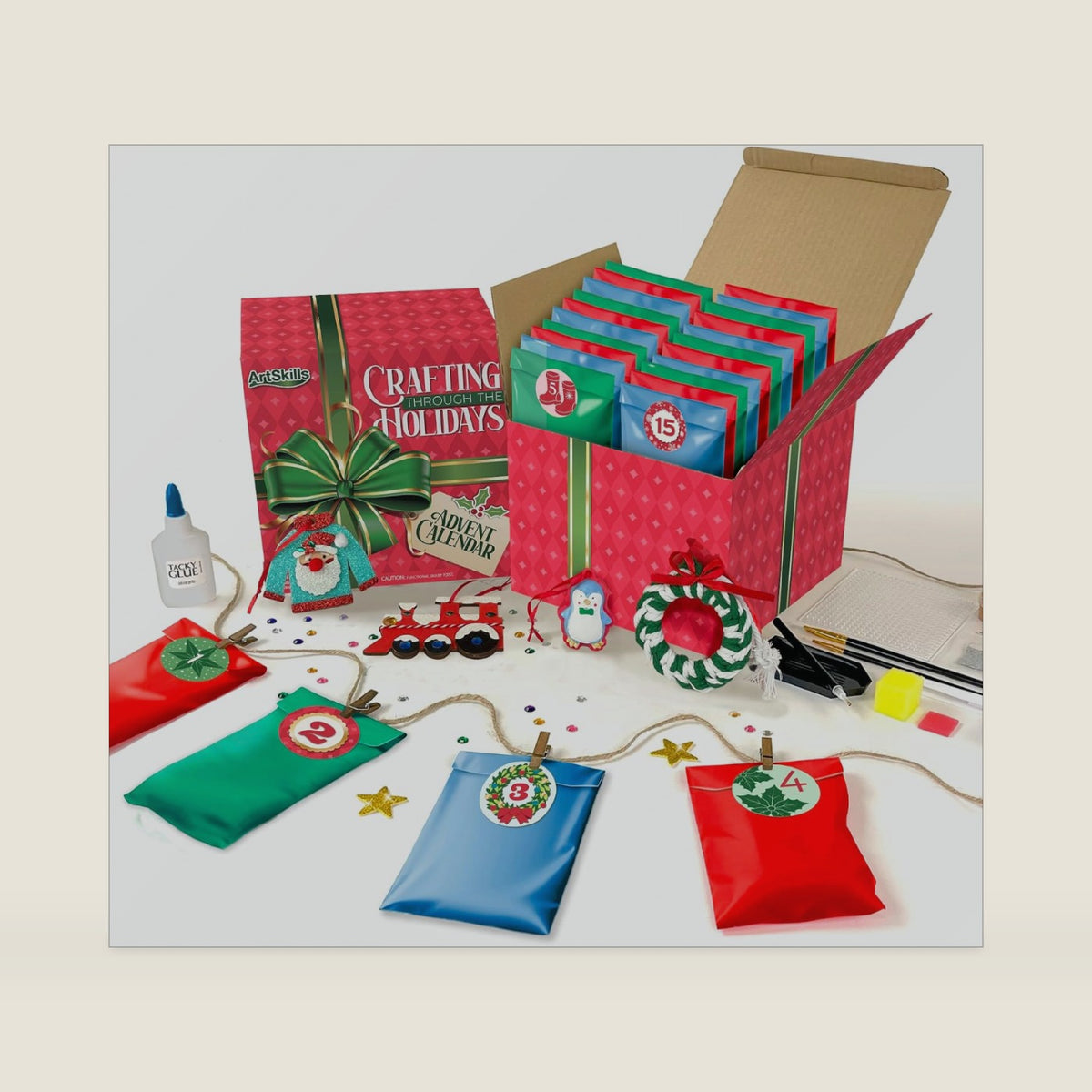ArtSkills 25 Day Christmas Craft Advent Calendar 2026 Arts & Crafts Advent