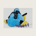 warmies Microwavable & Weighted Stuffed Animals, Blue Tang - Heated Stuffed Animal Plushie for Warmth & Comfort - Cute Soft Plush Toys for Adults & Children (Boys, Girls, Babies & Toddlers)