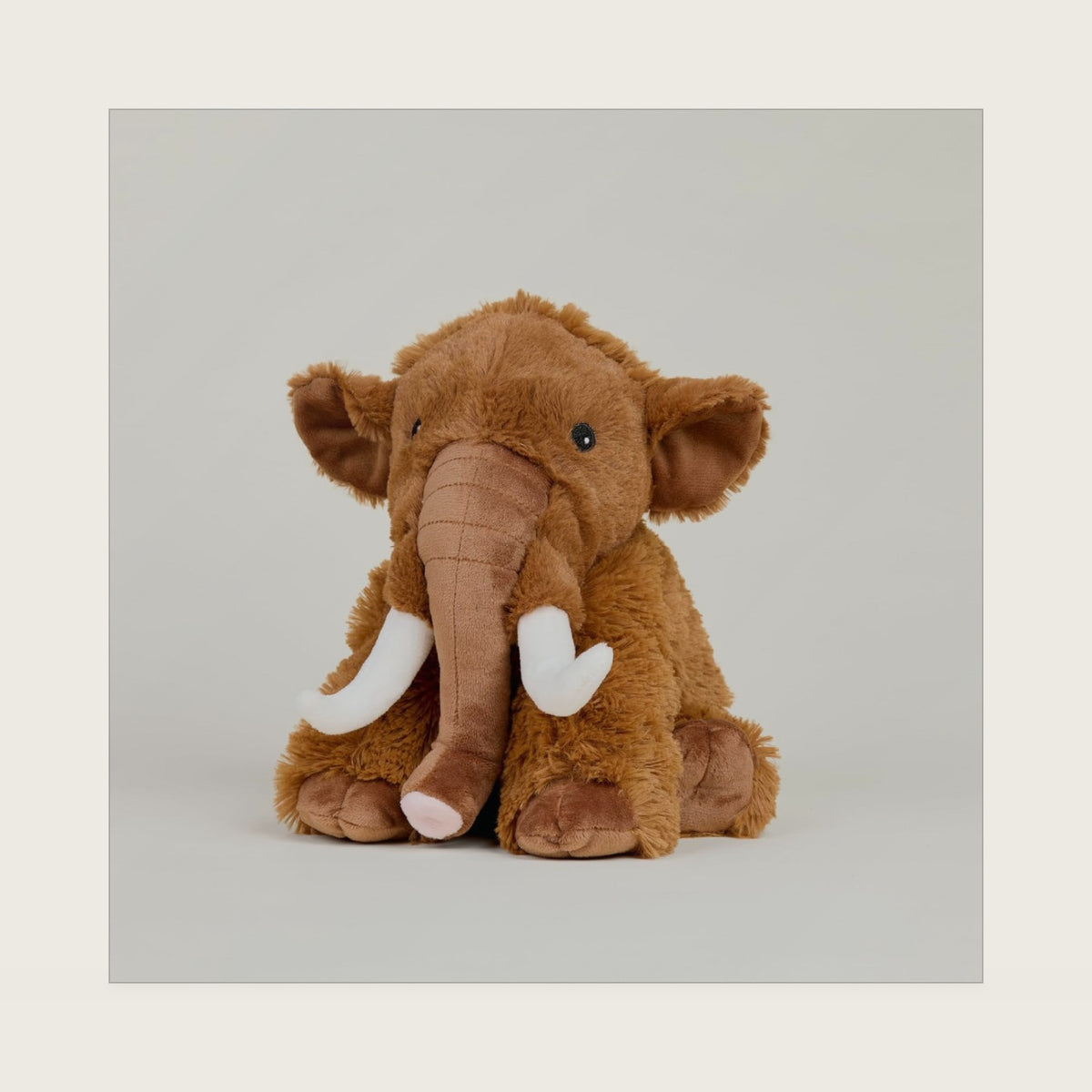 warmies Wooly Mammoth Microwavable, Hot or Cold for Cool Relaxation and Warm Relief, Lavender Scented Cozy Plush Animal