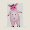 KOOY Inflatable Pig Costume, Pig Costume Adult Inflatable Costumes Adult Size Full Body Blow up Costumes for Adults Women Men Inflatables Fancy Funny Suit for Halloween Party