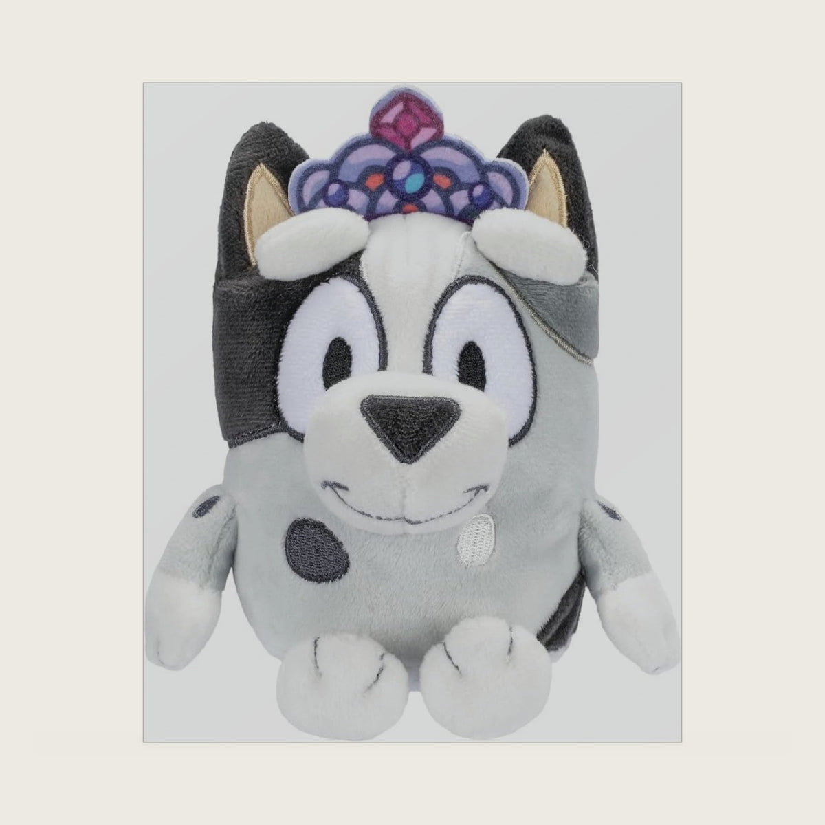 Bluey Friends - Princess Muffin 6.5" Tall Plush - Soft and Cuddly