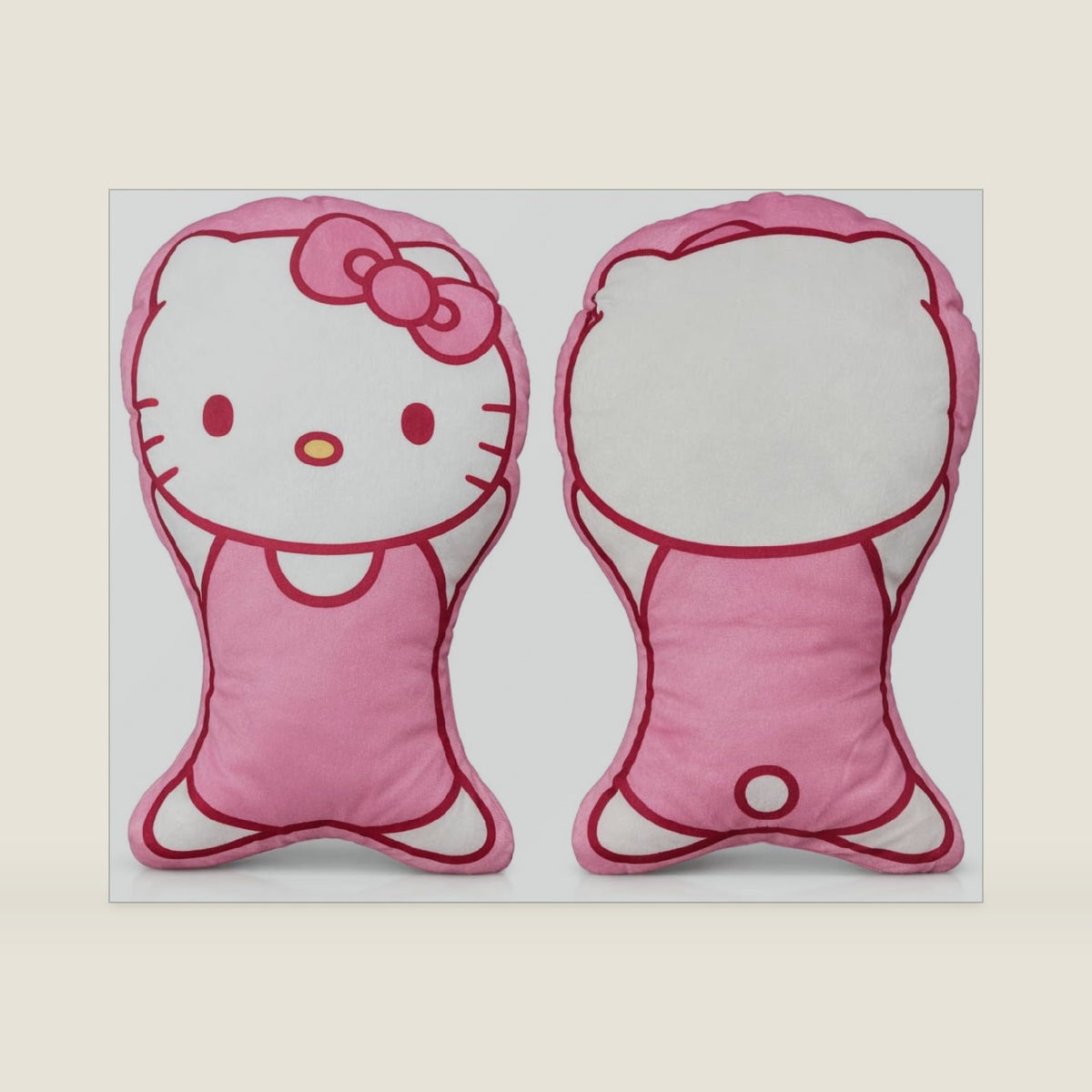 Snuggle Pillow | Home Goods | Pillow Plush | Pillow Cover Included | Pink/White | 15" | Officially Licensed