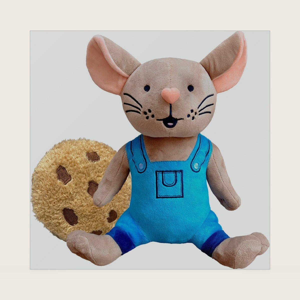 If You Give Mouse a Cookie Plush, 11.8" Mouse & Cookie Stuffed Animal Set