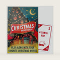 Christmas Movie Magic Card Game – Play Along with Movies – Fun Family Holiday Board Games for Kids & Adults – Perfect for Family Night Stocking Stuffers & Gift Ideas - Festive Fun with Families