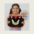 Mighty Mojo Shadow Pouch Pal -10”- Heatable & Cooling Plush Pillow with All-Natural Seed Pouch | Microwavable Comfort for Toddlers | Huggable, Ready for Kids & Fans | from Sonic The Hedgehog