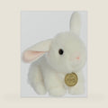 Aurora Miyoni Tots 7.5" Playful Baby Bunny White Adorable Stuffed Animal