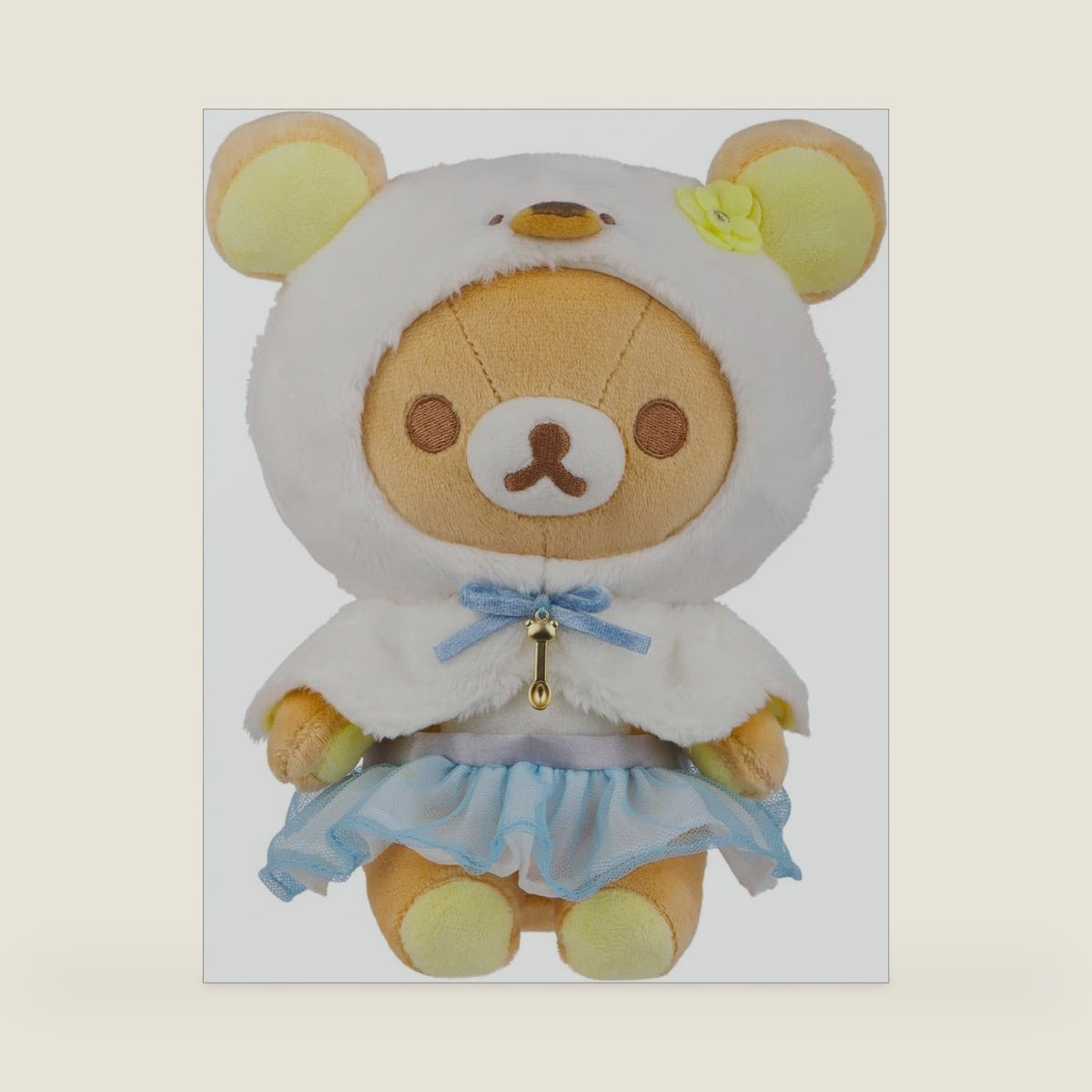 San-X Original Rilakkuma Swan Series Plush - 9" Rilakkuma