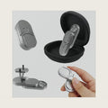 Fidget Adults Toy for ADHD，Magnetic Metal Fidget Toy for Desk，Cool EDC Magnets Slider Stress Relief Toy for Office，Anxiety Relief Haptic Multiple Ways Play Finger Push Spin Coins Decompression Toys