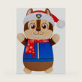 Squishmallows Original Paw Patrol 10in Holiday Chase HugMees – Ultrasoft Official Jazwares Plush (Medium-Sized)