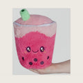 Squishable / Mini Comfort Food Strawberry Bubble Tea Plush