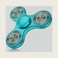 ATESSON Metal Light Up Fidget Spinner Toys with Fluorescent 3-5 min Spin