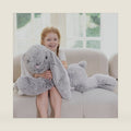 BENINY 31 Inch Giant Bunny Stuffed Animal, Large Rabbit Plush Toy