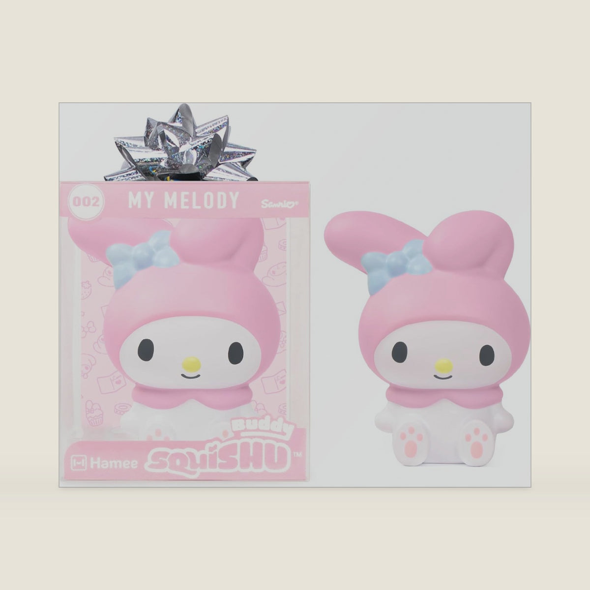 Hamee SquiSHU Buddy 002 and Friends Squishy Toy - My Melody