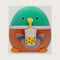 Original 13.5-inch Duck Pillow Stuffed Animal Toy Plush,Big Size Soft Cute Fat Cuddle Huggable Plushie Toys,Gift for Kids Family Girls Boys