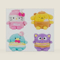 BumBumz 4.5-inch and Friends FoodTruckBumz Plush 4-Pack - Collectible Exclusive Toys - from the Makers of Original Squishmallows