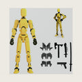 Dumwick Titan 13 Action Figure,3D Printed Lucky Robot 13 Action Figures Set