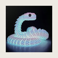 24in 3D Printed Snake Toys, Flexible 3D Printed Animal, Fidget ADHD Snake Toys, Perfect Desk Pet for Animal Collectors, Easter Basket Essentials, Easter Basket Stuffers