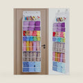 Univivi Hanging Yarn Storage Organizer, 6 Tiers Yarn Storage, Clear White