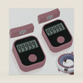2PCS Knitting Machine Counter, Heyseri Row Counter for Knitting Machine - Attachable Magnetic Suitable for 32.40.48 Needle Row Counter - Pink