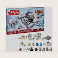 STAR WARS Advent Calendar, 24 Pieces Including Micro Figures & Vehicles, Countdown Calendar, Surprise Toys for Boys & Girls Ages 4+ (Amazon Exclusive)