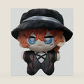 BSD Plush Nakahara Chuuya Soft Figure Anime Plushies Stuffed Pillow Schoolbag Wallet Pendant Charm Mini Hug Pillow Decoration