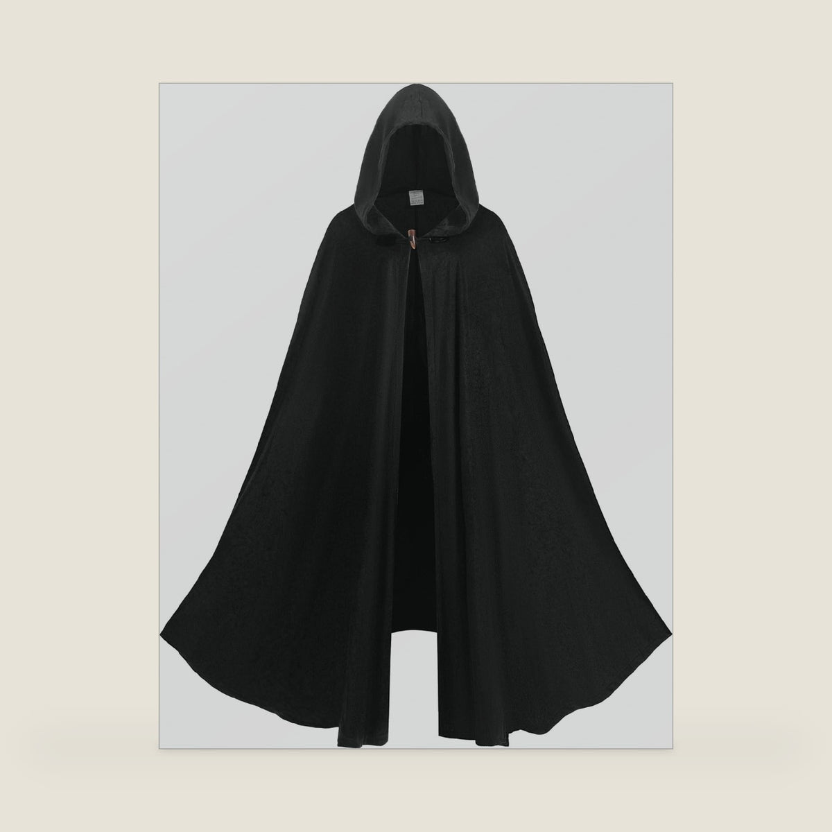 Renaissance Cloak for Men Women, Velvet Cloak with Hood