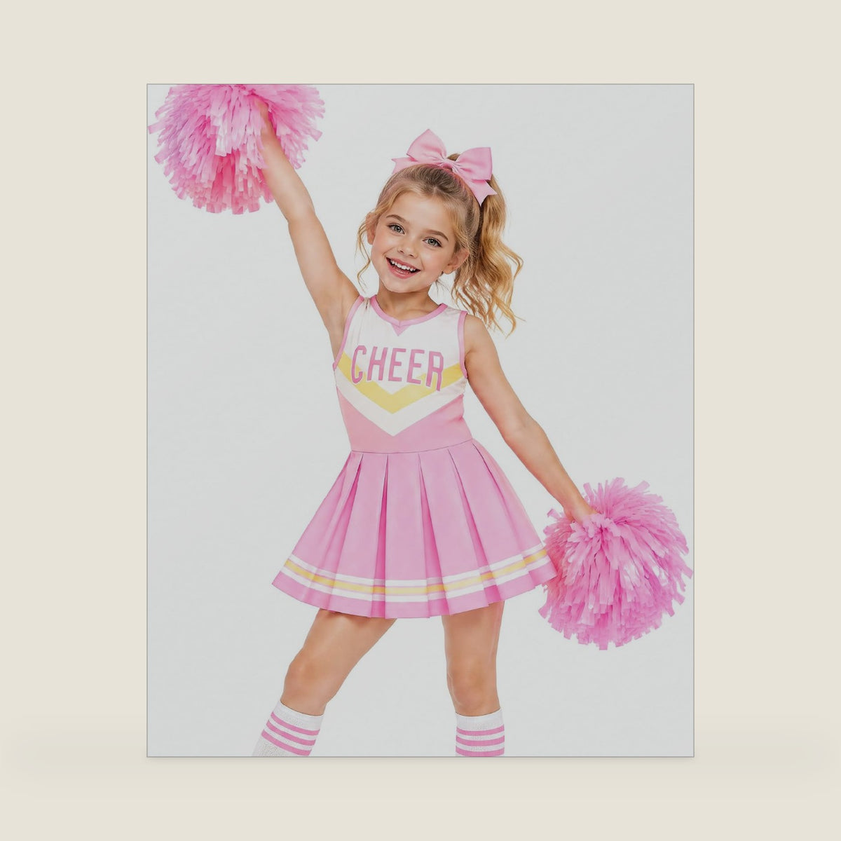 Cheerleader Costume for Girls Cheer Uniform Cheerleading Outfit