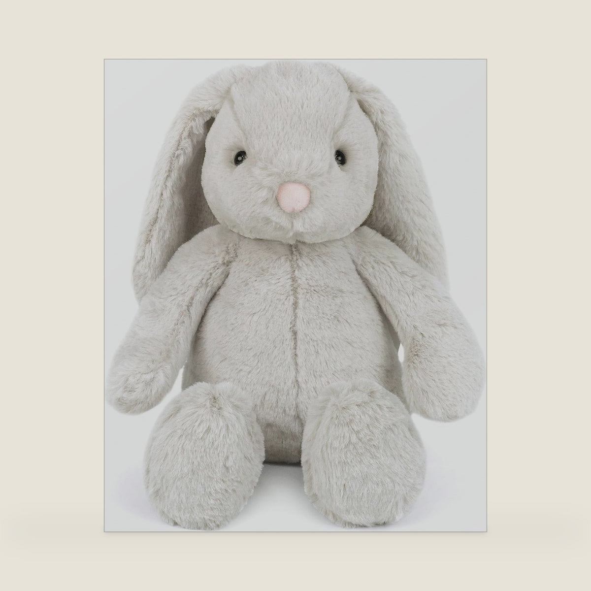MON AMI Sterling Bunny 13-Inch Stuffed Rabbit, Soft Bunny Plush Toy Gift